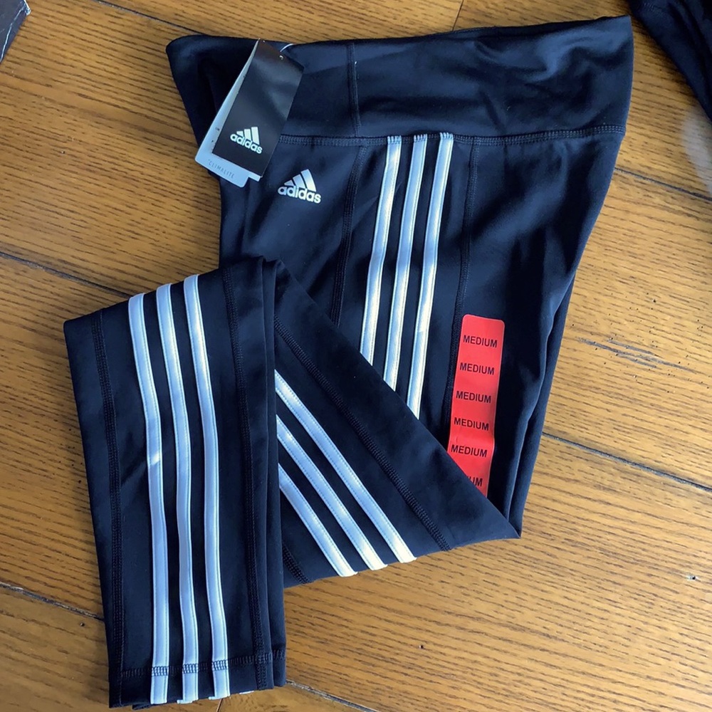 adidas 3 Stripe Tight (Mid-rise)